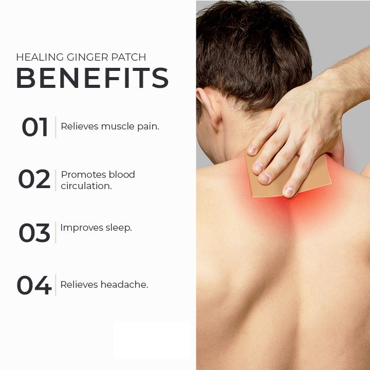 Lymphatic Detox Healing Ginger Patch