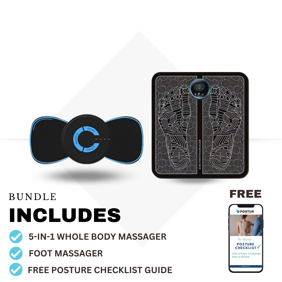 5-in-1 Whole Body Massager - Muscle Pain Relief Device